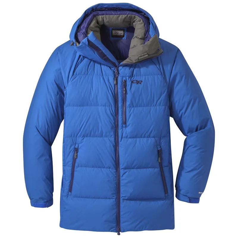 Outdoor Research Mens Super Alpine Down Parka Cascade